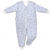 Baby Nest - Sacco nanna con gambe tog 2.5 (110/116cm) - Colori Baby Nest: Grigio