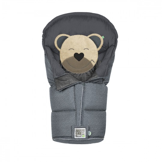 Baby Nest - Sacco per passeggino Mucki Fashion - Colori Baby Nest: Grey