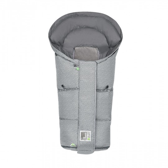 Baby Nest - Sacco per passeggino Mucki Donny Fashion - Colori Baby Nest: Silver