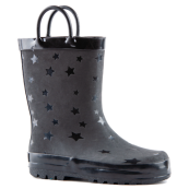 Mr.Tiggle  - Stivale da pioggia Stellato Nero - Taglia Scarpe: 22