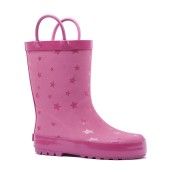 Mr.Tiggle  - Stivale da pioggia Stellato Rosa - Taglia Scarpe: 23