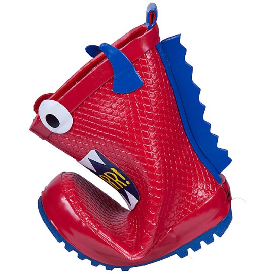 Mr.Tiggle  - Stivale da pioggia Mostro Rosso - Taglia Scarpe: 22