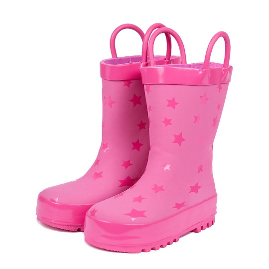 Mr.Tiggle  - Stivale da pioggia Stellato Rosa - Taglia Scarpe: 23