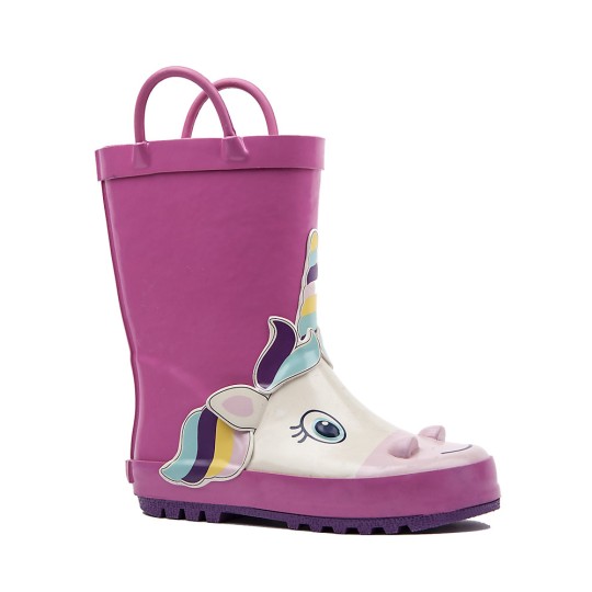 Mr.Tiggle  - Stivale da pioggia Unicorno Rosa - Taglia Scarpe: 22