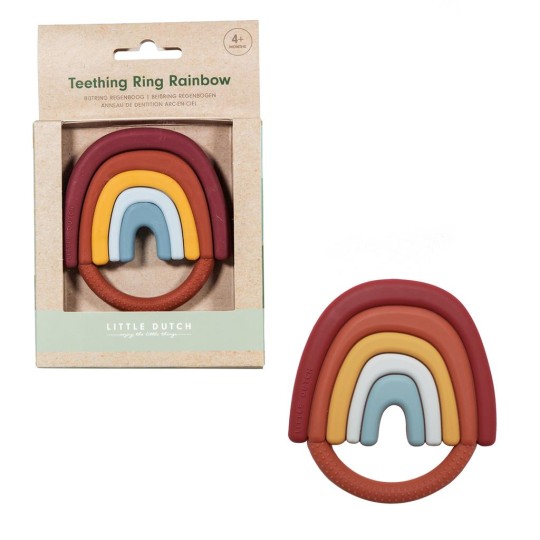 Little Dutch - Arcobaleno da dentizione in silicone