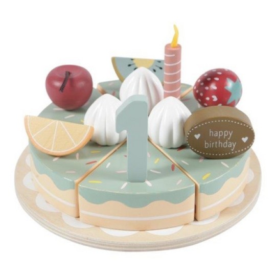 Little Dutch -Set Torta di Compleanno di Legno