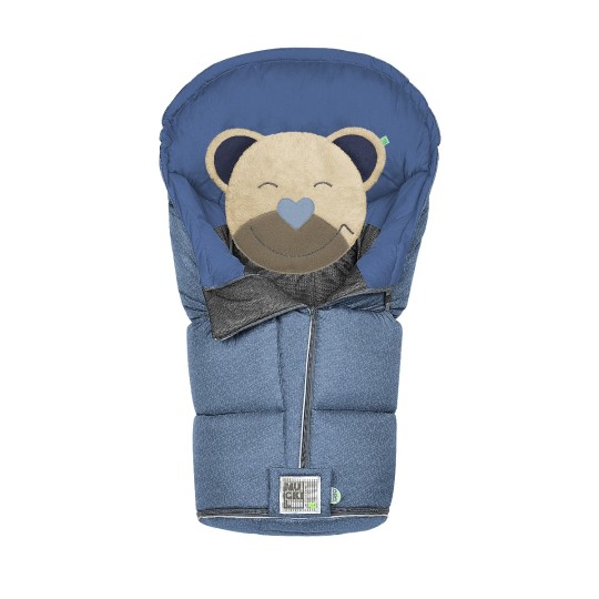 Baby Nest - Sacco per passeggino Mucki Fashion - Colori Baby Nest: Space Blue