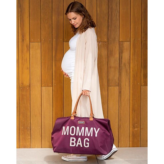 Childhome - Mommy Bag borsa fasciatoio - Colori Childhome: Melanzana