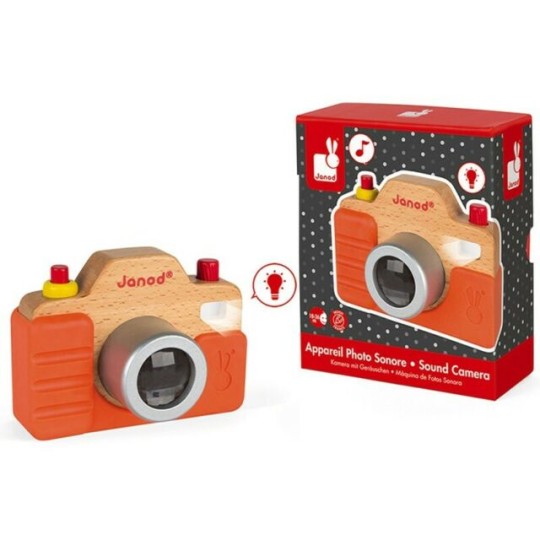 Janod - Camera fotografica sonora in legno