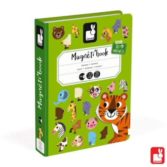 Janod - Magneti'Book - Versioni Janod: Animals