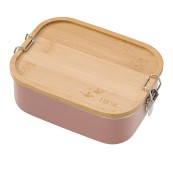 Fresk - Lunch Box con divisorio tinta unita - Disegno Fresk: Ash Rose