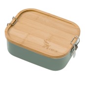 Fresk - Lunch Box con divisorio tinta unita - Disegno Fresk: Chinoise Green