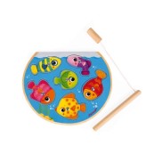 Janod - Puzzle tattile ad incastro - Versioni Janod: Speedy Fish