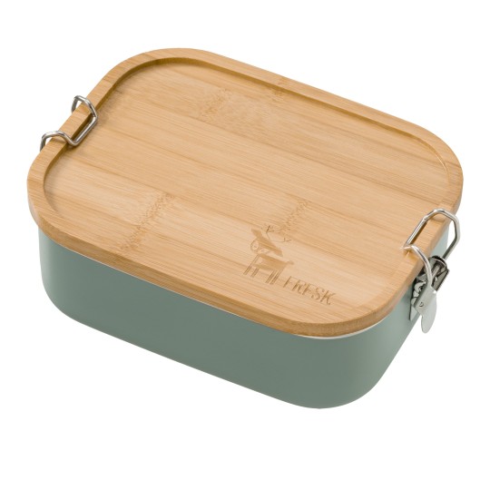 Fresk - Lunch Box con divisorio tinta unita - Disegno Fresk: Chinoise Green