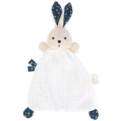 Kaloo - Doudou peluche in mussola di cotone 20cm - Versioni Kaloo: Coniglietto Natura