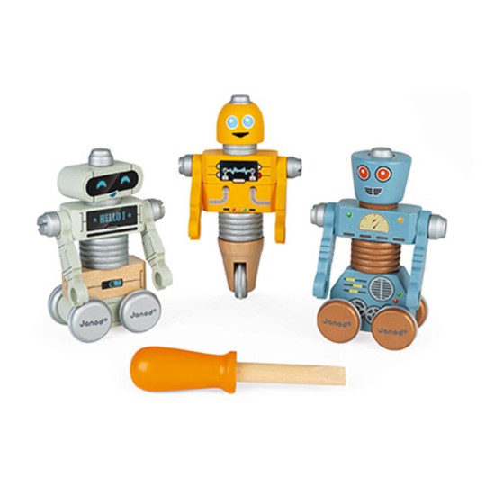 Janod  - Robot da costruire Brico Kids