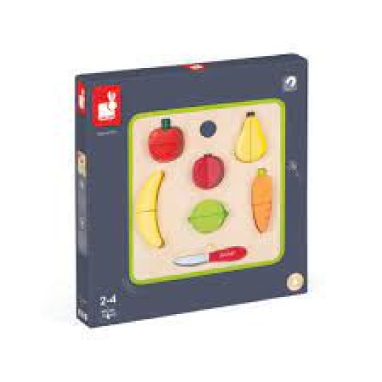Janod - Tagliere frutta e verdura Chunky