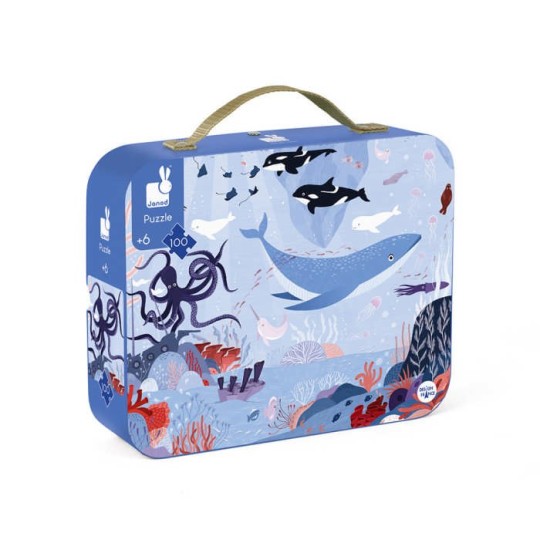 Janod - Puzzle oceano artico 100 pezzi