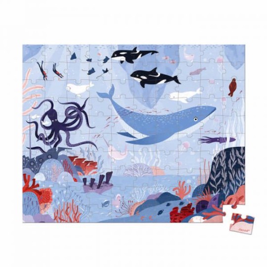 Janod - Puzzle oceano artico 100 pezzi