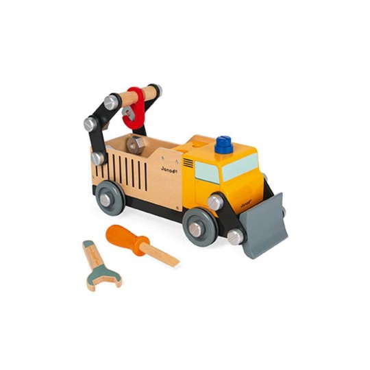 Janod - Camion costruzioni Brico Kids