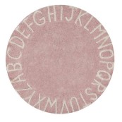 Lorena Canals - Tappeto Round ABC Vintage Nude NATURAL Diam 150