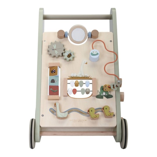 Little Dutch - Carrello primi passi con giochi a incastro