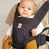 Ergobaby - Marsupio Aerloom traspirante - Colori Ergobaby: Charcoal/Black