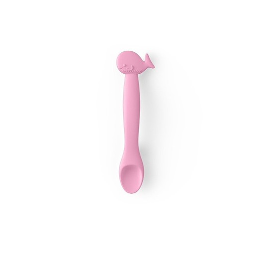 Suavinex - Cucchiaio in silicone flessibile - Colori Suavinex: Rosa