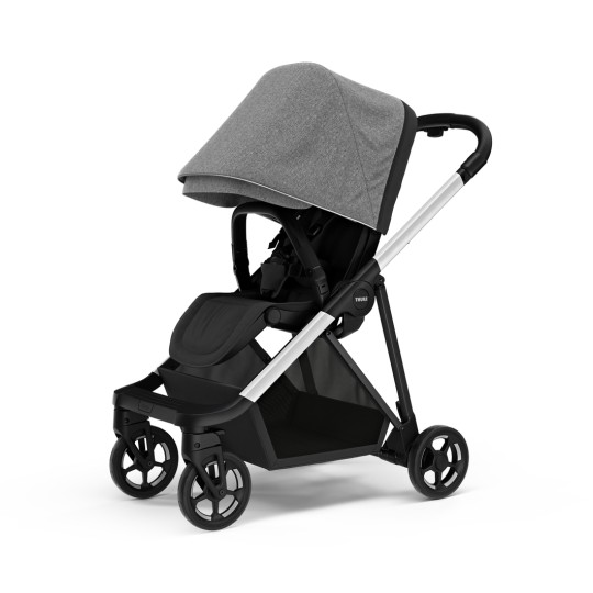 Thule - Passeggino Thule Shine - Colore Thule: Grey Melange on Aluminum