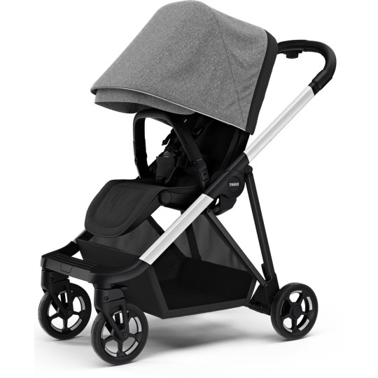 Thule - Passeggino Thule Shine - Colore Thule: Grey Melange on Aluminum