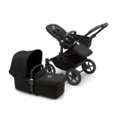 Bugaboo - Navicella e Passeggino Bugaboo Donkey 5 Mono Completo - Colori Bugaboo: Black/Midnight Black