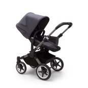 Bugaboo - Navicella e Passeggino Bugaboo Donkey 5 Mono Completo - Colori Bugaboo: Graphite/Stormy Blue