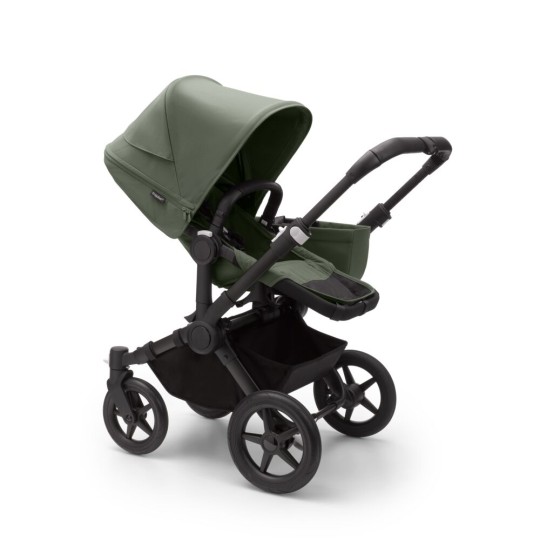 Bugaboo - Navicella e Passeggino Bugaboo Donkey 5 Mono Completo - Colori Bugaboo: Black/Forest Green