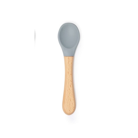 Soina - Cucchiaio in silicone - Colori Soina: Grigio Perla