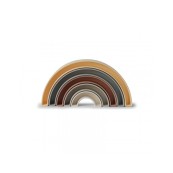 Mushie - Gioco impilabile Rainbow - Versioni Mushie: Sol