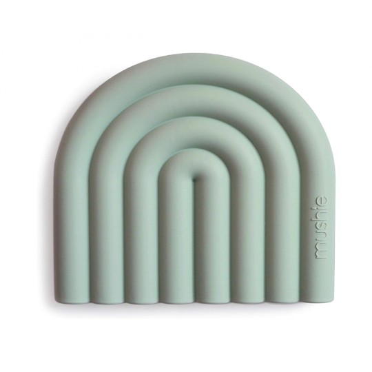Mushie - Massaggiagengive arcobaleno 100% Silicone