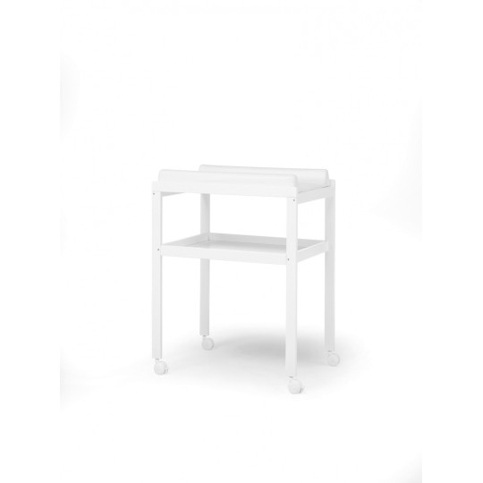 Erbesi - Fasciatoio Mini con Sacca porta oggetti - Colore: Bianco - Grigio