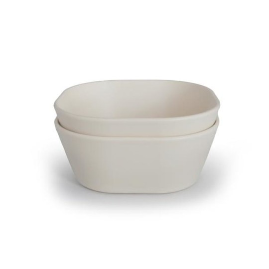 Mushie - Set 2 Ciotole - Versioni Mushie: Ivory