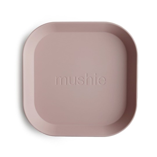 Mushie - Set 2 Piatti Piani - Versioni Mushie: Blush