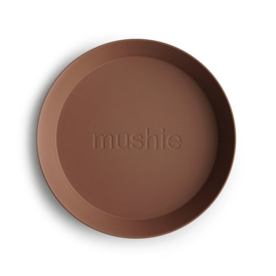 Mushie - Set 2 Piatti Piani - Versioni Mushie: Caramel