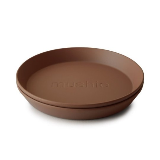 Mushie - Set 2 Piatti Piani - Versioni Mushie: Caramel