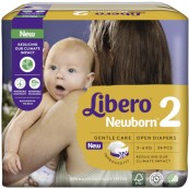 Libero - Pannolini per neonati e bambini - Taglia Pannolini: Newborn (3-6kg) 34 pz