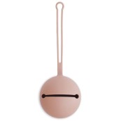 Mushie - Portaciuccio in silicone - Versioni Mushie: Blush