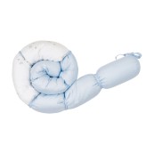 Picci - Microletto co-sleeping con completo tessile Dream - Colore: Bianco - Azzurro