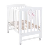 Picci - Microletto co-sleeping con completo tessile Dream - Colore: Bianco - Rosa