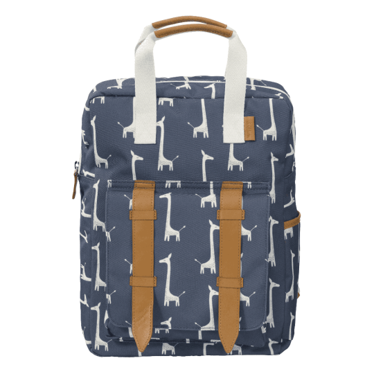 Fresk - Zaino - Disegno Fresk: Giraffa Indigo Blue