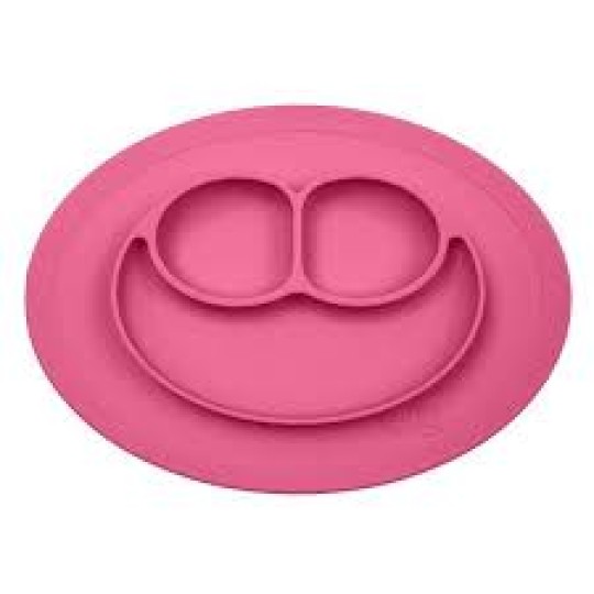 Ezpz - Mini Mat piatto con ventosa - 100% Silicone - Colori Ezpz: Pink