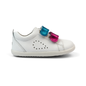 Bobux - Scarpina Step Up Grass Court Switch - Taglia Scarpe: 21, Colore Bobux: White