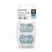 Suavinex - Succhietto Forest 0/6 Mesi Tettarella Simmetrica - Versioni Suavinex: Azzurro