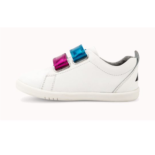 Bobux - Scarpine I-Walk Grass Court Switch - Taglia Scarpe: 25, Colore Bobux: White